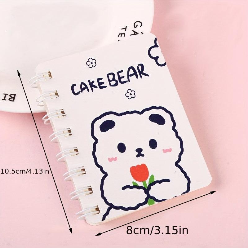 Cartoon Coil Book Mini Portable Student Notebook