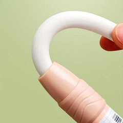 1pc Fruit Milk Tea Retractable Eraser Rubber Random Pattern School Supplies