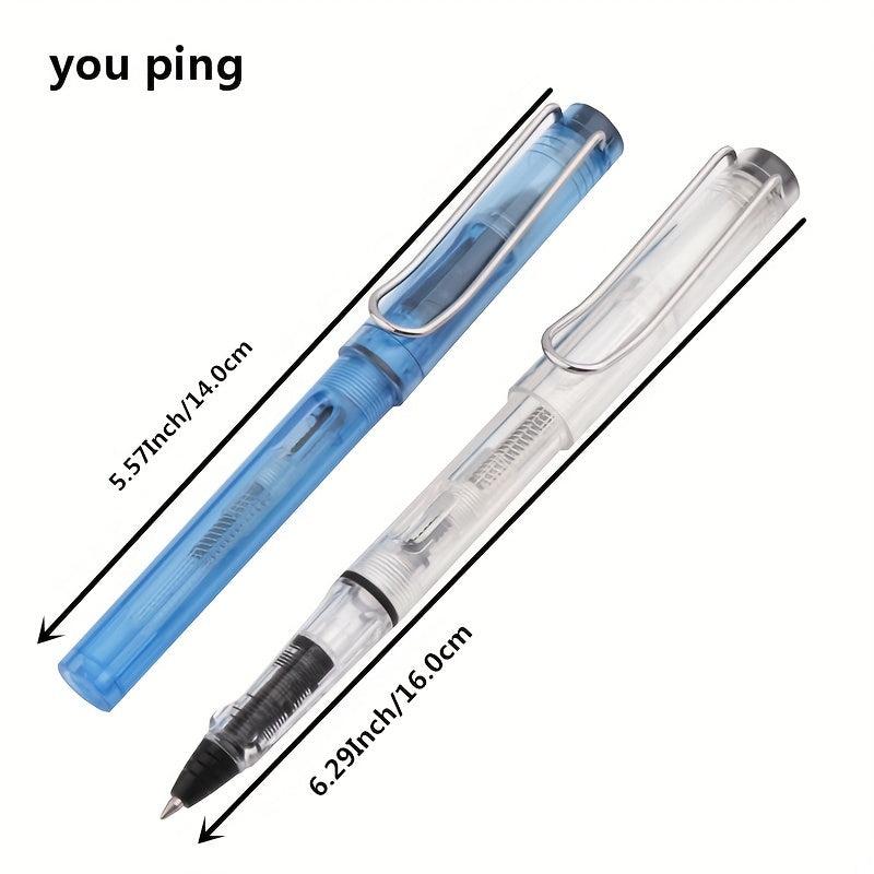 0.5mm Transparent Gel Pens for Office and School