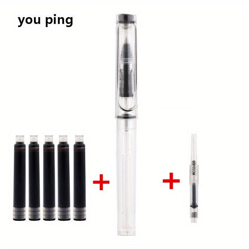 0.5mm Transparent Gel Pens for Office and School