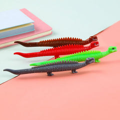 4pcs Dinosaur Gel Pen 0.5mm - Animal Shape Design Writing Tool