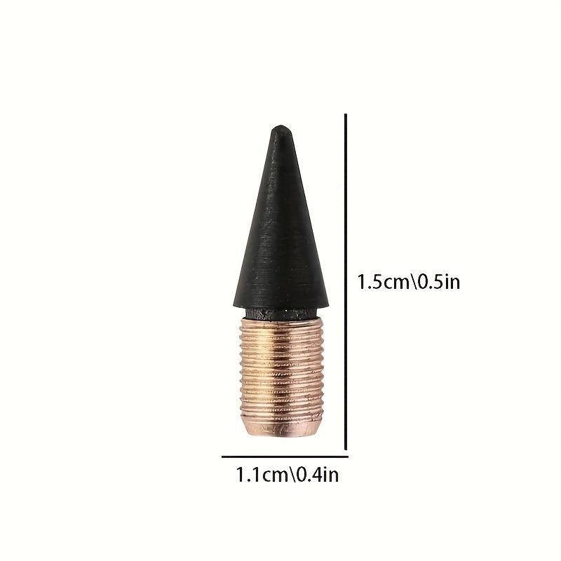 10pcs Eternal Pencil Replacement Head High Purity Graphite Student Stationery