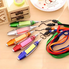 Student Prize Multifunctional Ballpoint Pen with LED Light