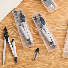 Metal Portable Compass Set for Drawing & Office Use