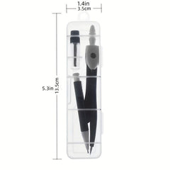 Metal Portable Compass Set for Drawing & Office Use