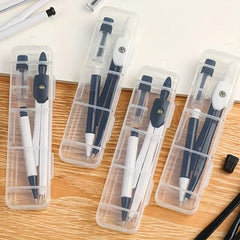 Metal Portable Compass Set for Drawing & Office Use