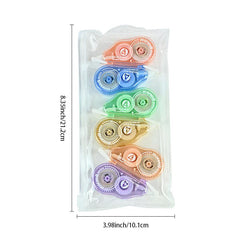 6pc Ancient Style Painting Correction Tapes for Students
