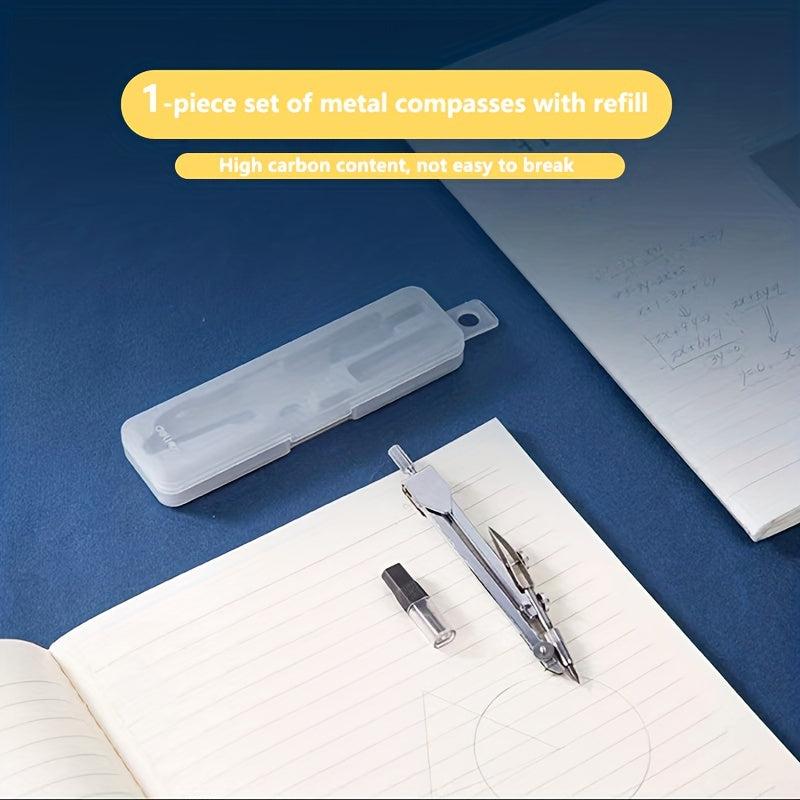 Compass Metal Stainless Steel Drawing Tool Professional Size