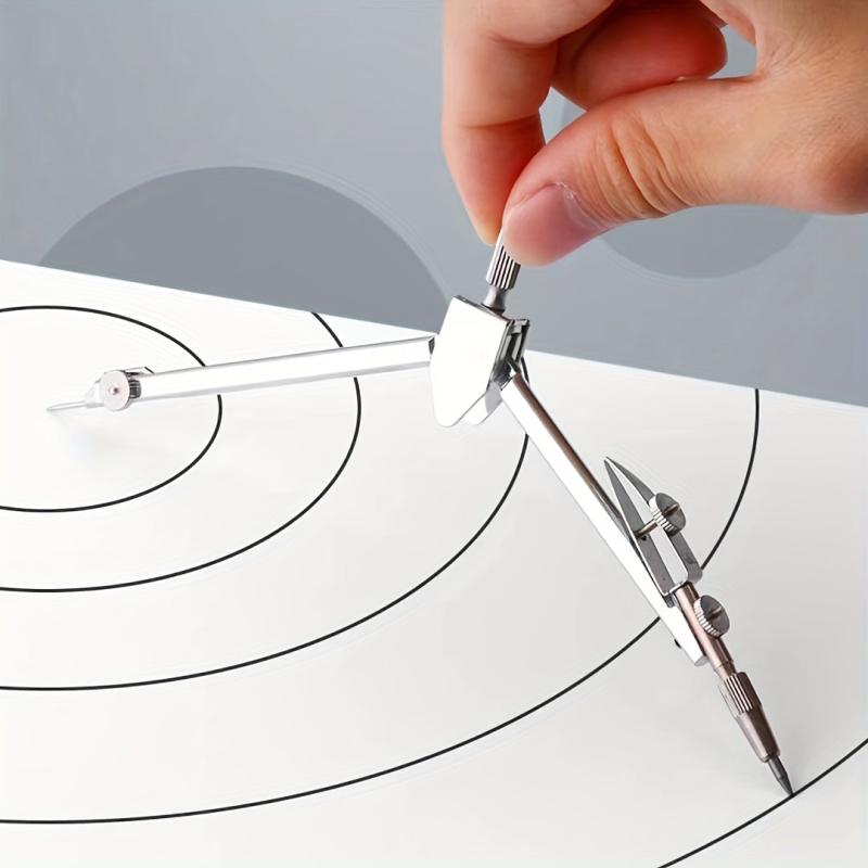 Compass Metal Stainless Steel Drawing Tool Professional Size