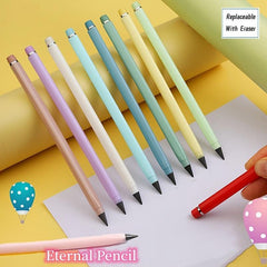 Eternal Pencil with 3 Tip Set Technology - 4pcs School Office Supplies