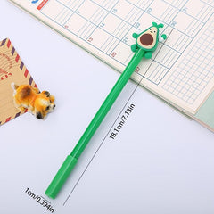Fruit Gel Pen Study Stationery For Students 0.5mm Perfect Exam Gift