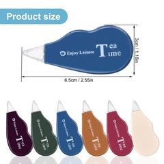 12pcs Mini Pocket Mouse Correction Tape - 4m X 5mm Easy Correct Roller Mouse