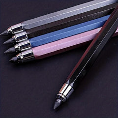 6mm Metal Mechanical Pencil Art Sketch Automatic Pencil Office Supplies
