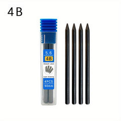 6mm Metal Mechanical Pencil Art Sketch Automatic Pencil Office Supplies