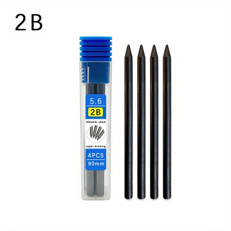 6mm Metal Mechanical Pencil Art Sketch Automatic Pencil Office Supplies