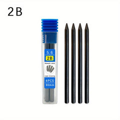 6mm Metal Mechanical Pencil Art Sketch Automatic Pencil Office Supplies