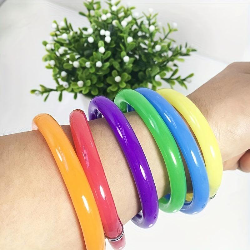 6pcs Candy Bracelet Pen Bangle Ballpoint Pen Gift