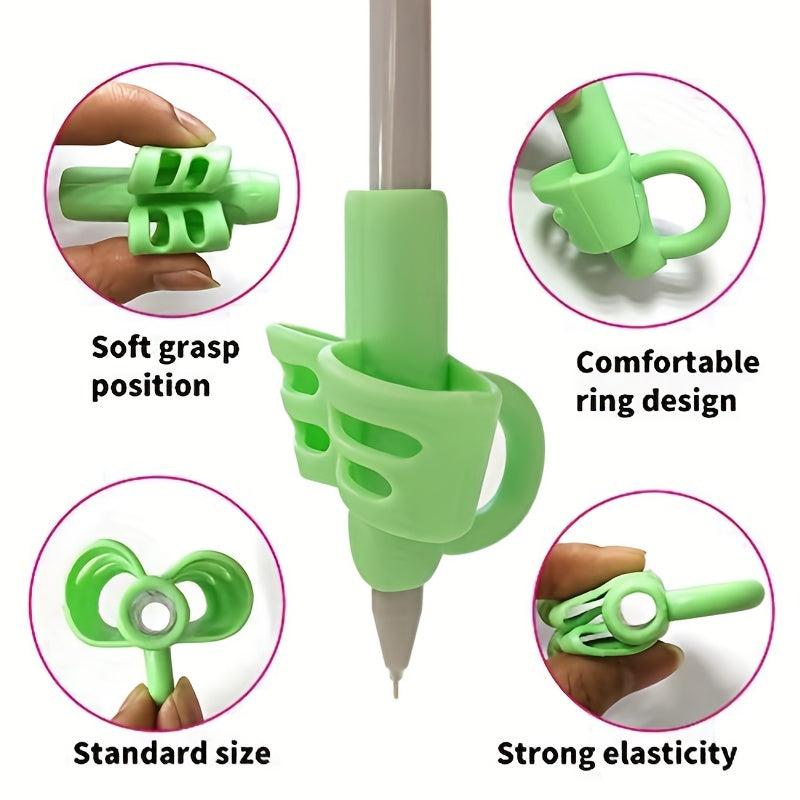 3pcs Pencil Grips for Kids Handwriting Pencil Holder For Students Preschool