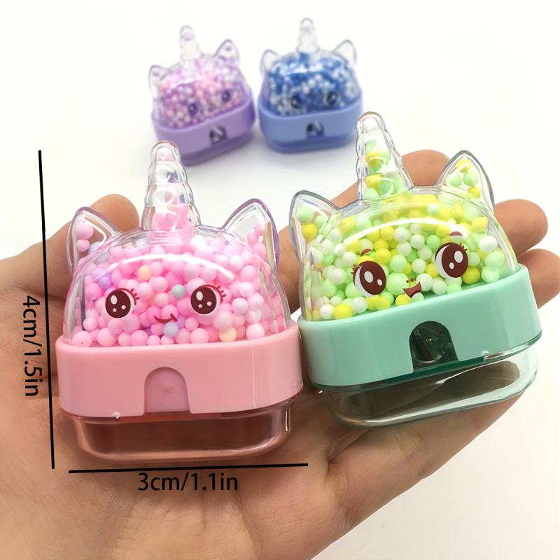 Cute Unicorn Foam Quicksand Pencil Sharpener