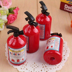 Fire Extinguisher Pencil Sharpener with Container
