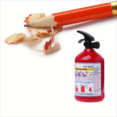 Fire Extinguisher Pencil Sharpener with Container