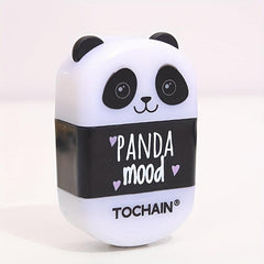 Cartoon Panda Eraser Pencil Sharpener 2-in-1 Multifunctional Eraser