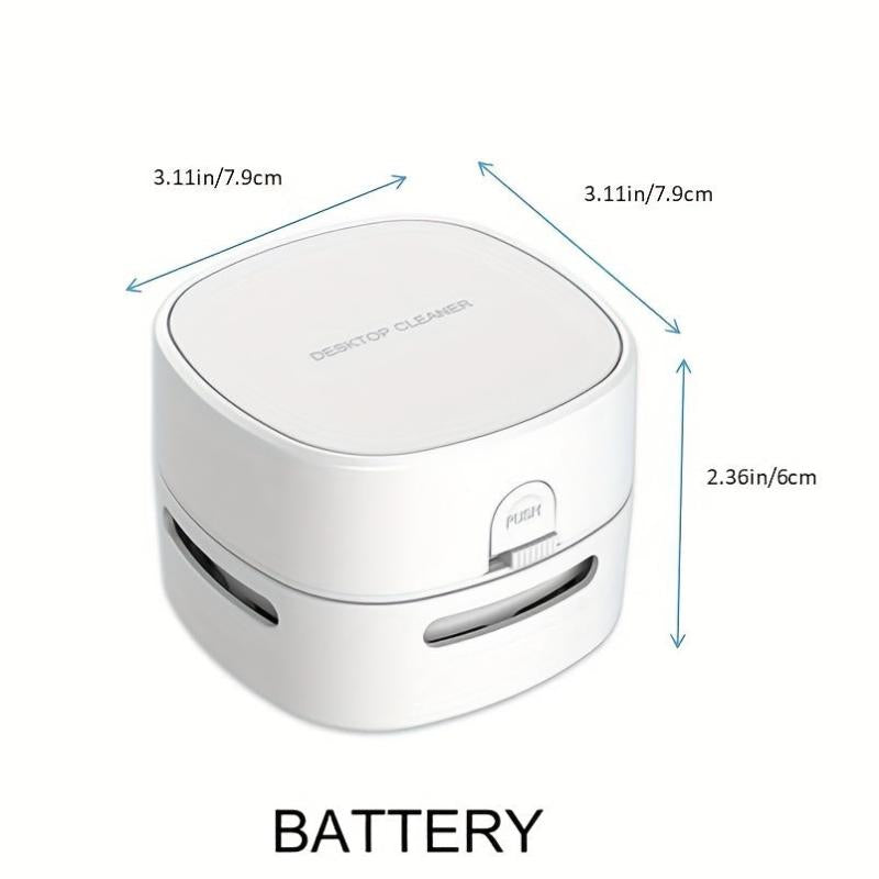 Portable Desktop Vacuum Cleaner Handheld Crumb Sweeper for Keyboard