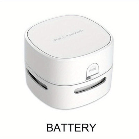 Portable Desktop Vacuum Cleaner Handheld Crumb Sweeper for Keyboard