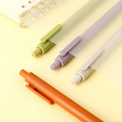 Macaron Retro Version Push Neutral Pen Student Office Stationery