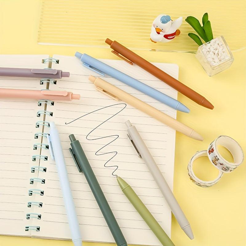 Macaron Retro Version Push Neutral Pen Student Office Stationery