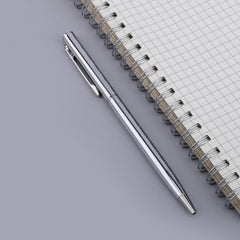 Metal Swivel Ballpoint Pen 1.0mm Ink Refillable