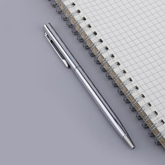 Metal Swivel Ballpoint Pen 1.0mm Ink Refillable