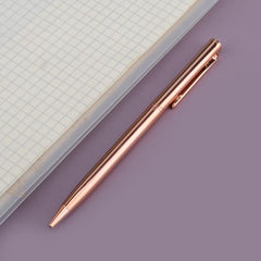 Metal Swivel Ballpoint Pen 1.0mm Ink Refillable