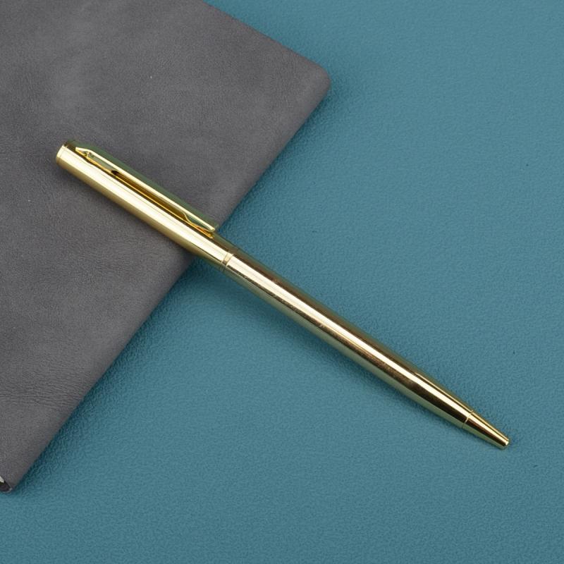Metal Swivel Ballpoint Pen 1.0mm Ink Refillable