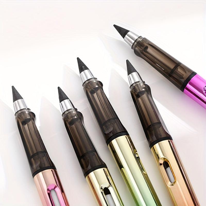 Colorful Shape Eternal Inkless Pencil with Replaceable Nib