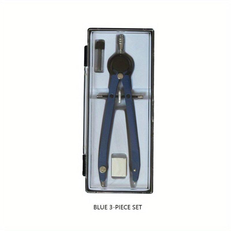 Precision Metal Boxed Drawing Compass for Students