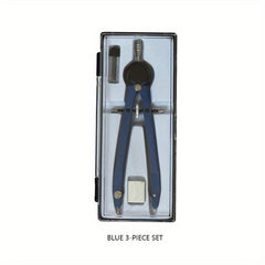 Precision Metal Boxed Drawing Compass for Students