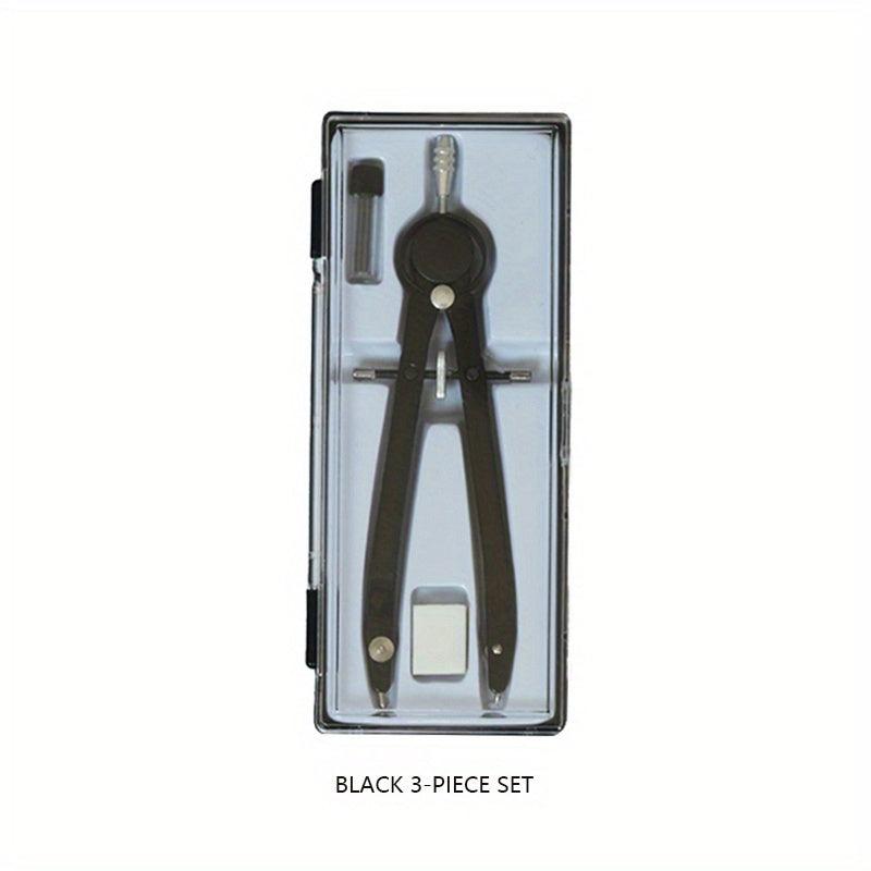 Precision Metal Boxed Drawing Compass for Students
