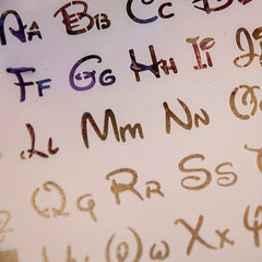 Alphabet Letter Stencils for DIY Projects - Painting, Scrapbooking & More