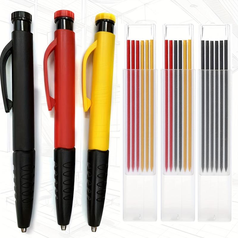 Long Nose Mechanical Pencil with Cap and 2 Refills