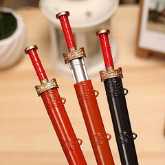 Vintage Chinese Sword Gel Pen School Office Supplies