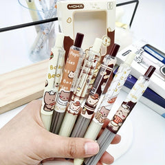 6pcs Baking Bear Finger Guard Gel Pen