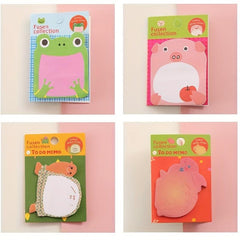 20-Piece Cartoon Sticky Notes for Students, High-Appearance, Tearable & Sticky