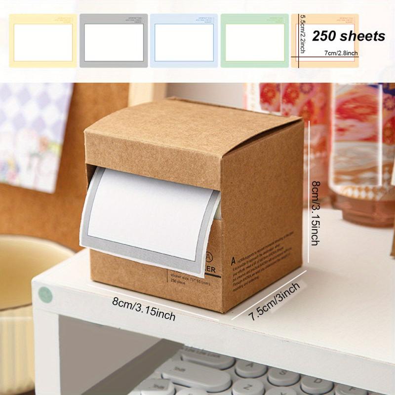 Sticky Memo Note 3 Styles Student Note Marking Writing Memo Pad