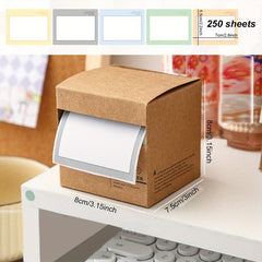 Sticky Memo Note 3 Styles Student Note Marking Writing Memo Pad