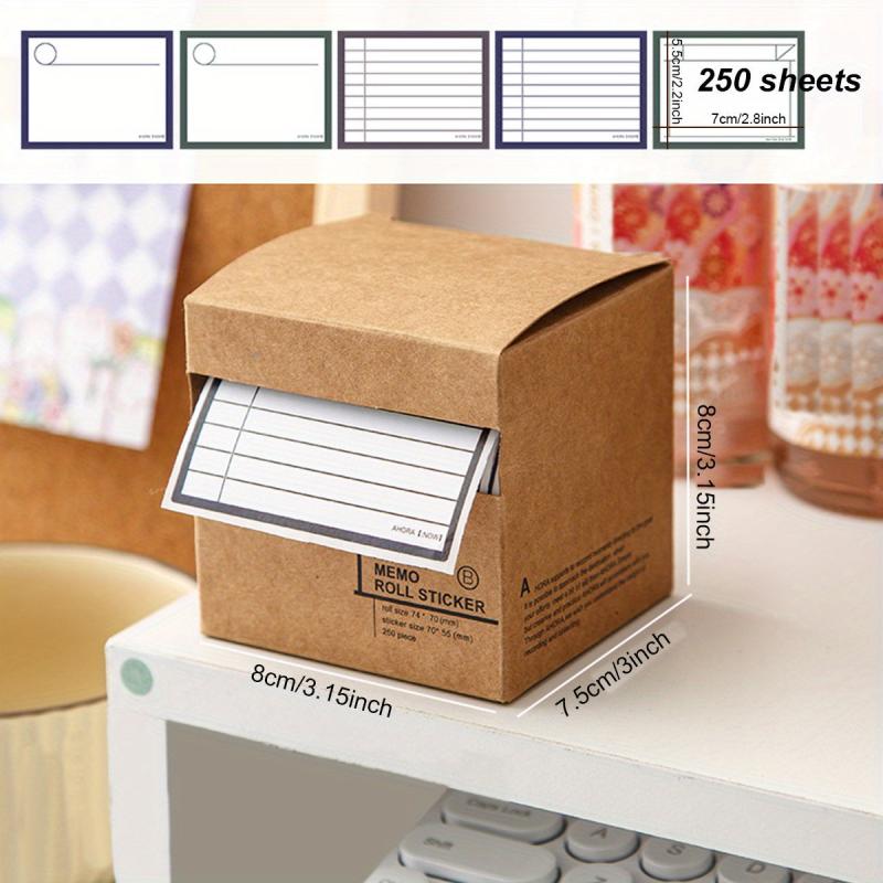 Sticky Memo Note 3 Styles Student Note Marking Writing Memo Pad