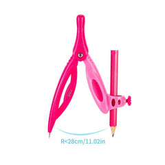 1pc Compass With Pencil School Supplies