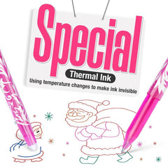 8pcs Erasable Rollerball Pen 0.5mm - Erasable Ink - Ballpoint Pen