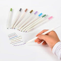 10pcs Metallic Marker Pen DIY Scrapbooking Crafts Marker