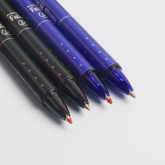 2pcs Thermal Erasable Gel Pen 0 5mm Refill Friction Press Water Pen
